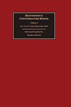 portada Beethoven'S Conversation Books: Volume 3: Nos. 17 to 31 (May 1822 to may 1823) (en Inglés)