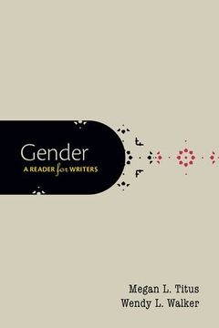 portada Gender: A Reader for Writers