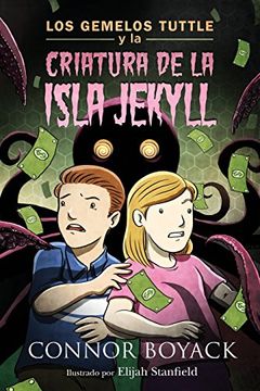 portada Los Gemelos Tuttle y la Criatura de la Isla Jekyll