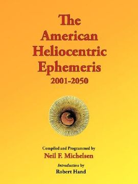 portada american heliocentric ephemeris 2001-2050 (en Inglés)