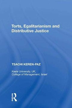 portada Torts, Egalitarianism and Distributive Justice (in English)
