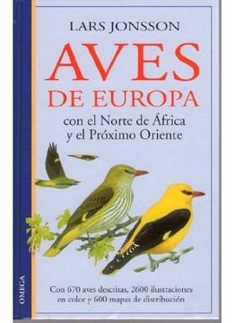 portada Aves de Europa: Con el Norte de África y el Próximo Oriente (in Spanish)