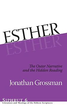 portada Esther: The Outer Narrative and the Hidden Reading: 6 (Siphrut: Literature and Theology of the Hebrew Scriptures) (en Inglés)