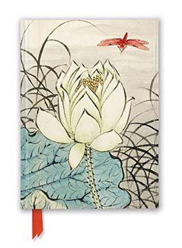 portada Ashmolean: Ren Xiong: Lotus Flower and Dragonfly (Foiled Journal) (Flame Tree Notebooks) (en Inglés)