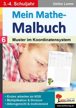 portada Mein Mathe-Malbuch / Band 6: Muster im Koordinatensystem (en Alemán)