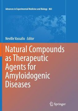 portada Natural Compounds as Therapeutic Agents for Amyloidogenic Diseases (en Inglés)