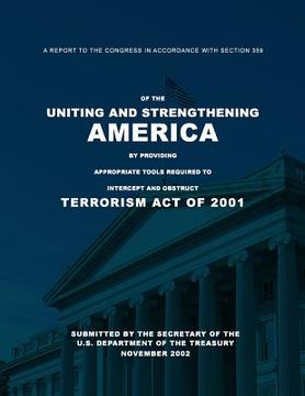 portada A Report to the Congress in Accordance with Section 359 of the Uniting and Stren (en Inglés)