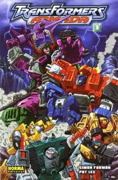 portada Transformers Armada 03 Simon Furman y pa (Cómic Usa)