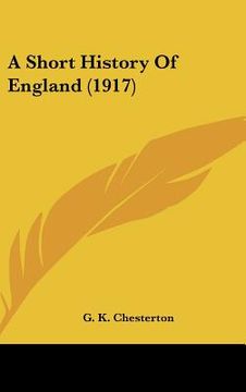 portada a short history of england (1917) (en Inglés)