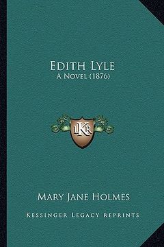 portada edith lyle: a novel (1876) (en Inglés)