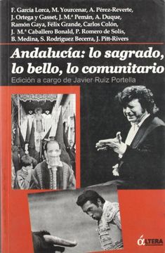 portada Andalucía: lo sagrado, lo bello, lo comunitario