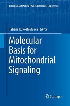 portada Molecular Basis for Mitochondrial Signaling (en Inglés)