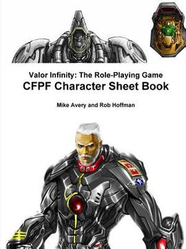 portada Valor Infinity: The Role-Playing Game Cfpf Character Sheet Book