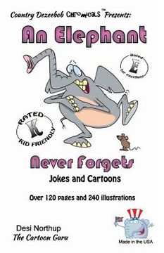 portada Elephant 1 -- Twinkle Toes -- Jokes and Cartoons: in Black + White (en Inglés)