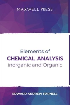 portada Elements of Chemical Analysis inOrganic and Organic (en Inglés)