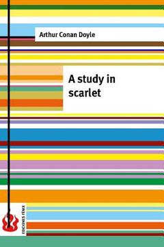 portada A study in scarlet: (low cost). limited edition