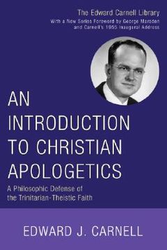 portada an introduction to christian apologetics: a philosophic defense of the trinitarian-theistic faith