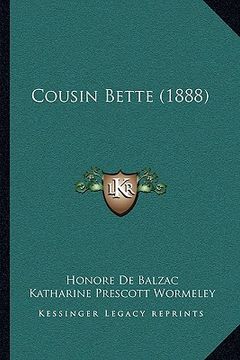 portada cousin bette (1888) (in English)