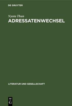 portada Adressatenwechsel (in German)