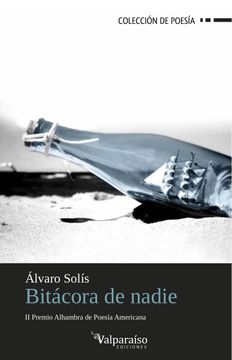 portada Bitácora de Nadie (Colección Valparaíso de Poesía)