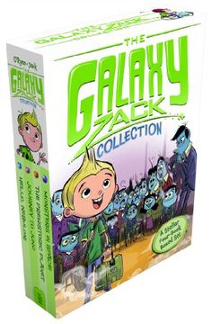 portada The Galaxy Zack Collection: A Stellar Four-Book Boxed Set: Hello, Nebulon!; Journey to Juno; The Prehistoric Planet; Monsters in Space! (en Inglés)