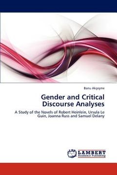 portada gender and critical discourse analyses (in English)