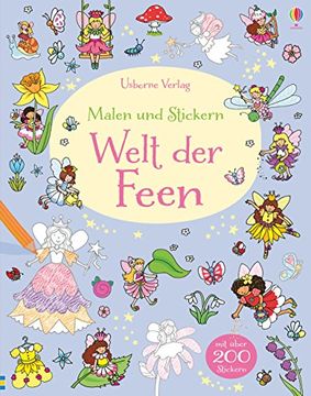 portada Malen und Stickern: Welt der Feen (in German)
