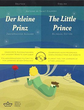 portada Der kleine Prinz / The Little Prince German/English Bilingual Edition with Audio Download
