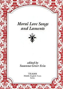 portada Moral Love Songs and Laments PB (en Inglés)