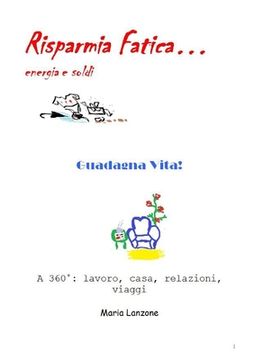 portada Risparmia fatica guadagna vita (en Italiano)