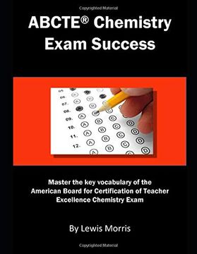 portada Abcte Chemistry Exam Success: Master the key Vocabulary of the American Board for Certification of Teacher Excellence Chemistry Exam 