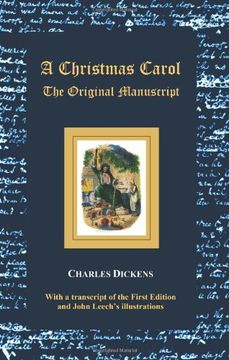 portada a christmas carol - the original manuscript - with original illustrations