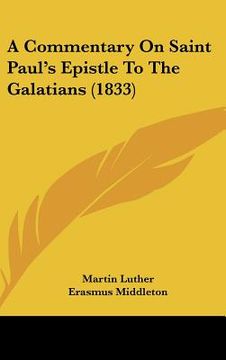 portada a commentary on saint paul's epistle to the galatians (1833)