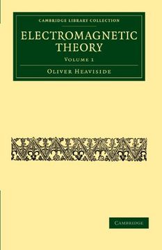 portada Electromagnetic Theory 3 Volume Set: Electromagnetic Theory: Volume 1 Paperback (Cambridge Library Collection - Technology) (in English)