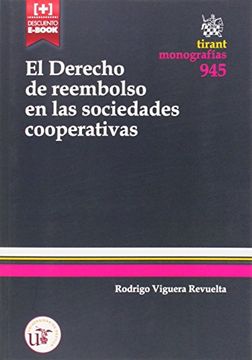 portada El Derecho de Reembolso en las Sociedades Cooperativas (Monografías)