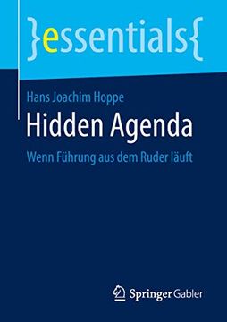 portada Hidden Agenda: Wenn Führung aus dem Ruder Läuft (en Alemán)