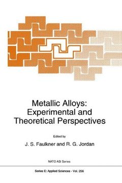 portada metallic alloys: experimental and theoretical perspectives (en Inglés)