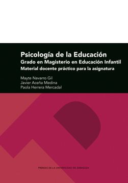 portada Psicologia de la Educacion. Grado en Magisterio en Educacion Infantil (in Spanish)