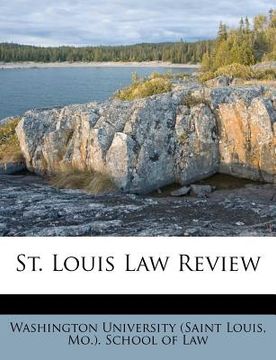 portada st. louis law review (in English)