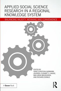 portada Applied Social Science Research in a Regional Knowledge System: Balancing Validity, Meaning and Convenience (in English)
