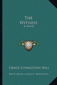 portada the witness (en Inglés)