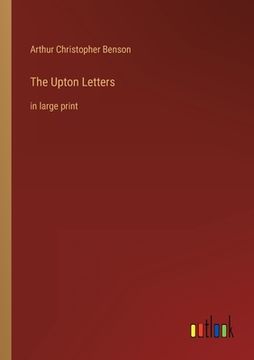 portada The Upton Letters: in large print (en Inglés)