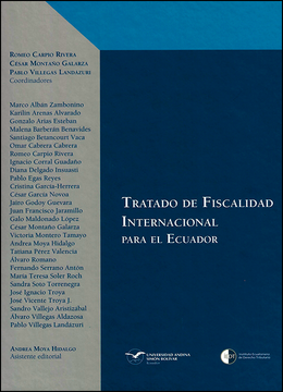 portada Tratado de Fiscalidad Internacional para el Ecuador