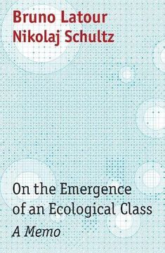 portada On the Emergence of an Ecological Class: A Memo (en Inglés)