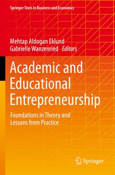 portada Academic and Educational Entrepreneurship: Foundations in Theory and Lessons from Practice (en Inglés)