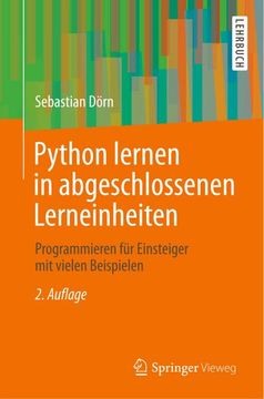 portada Python Lernen in Abgeschlossenen Lerneinheiten (in German)