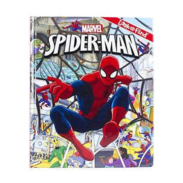 portada Spiderman Look & Find new (Look and Find) (en Inglés)