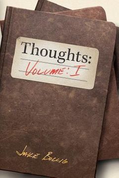 portada Thoughts: Volume I (in English)
