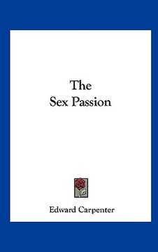 portada the sex passion (en Inglés)
