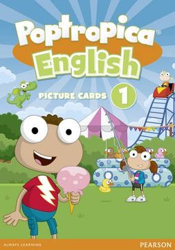 portada Poptropica English American Edition 1 Picture Cards (en Inglés)